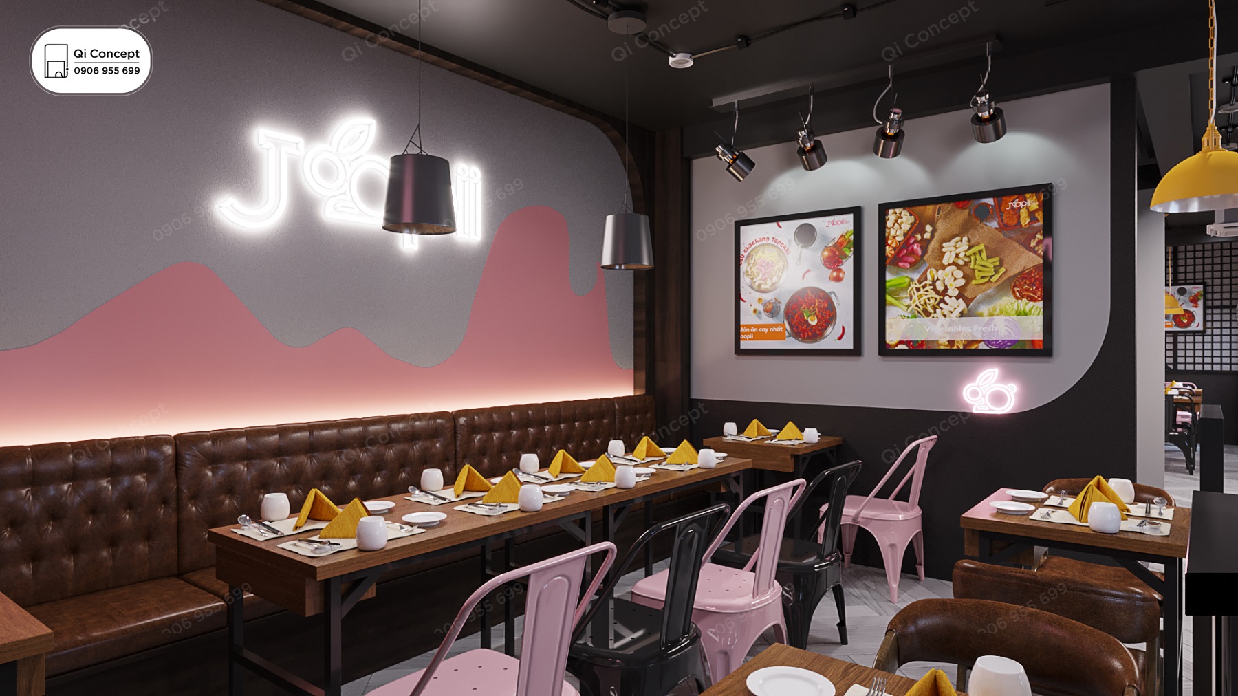 Những tiêu chuẩn thiết kế nội thất nhà hàng mà bạn cần biết