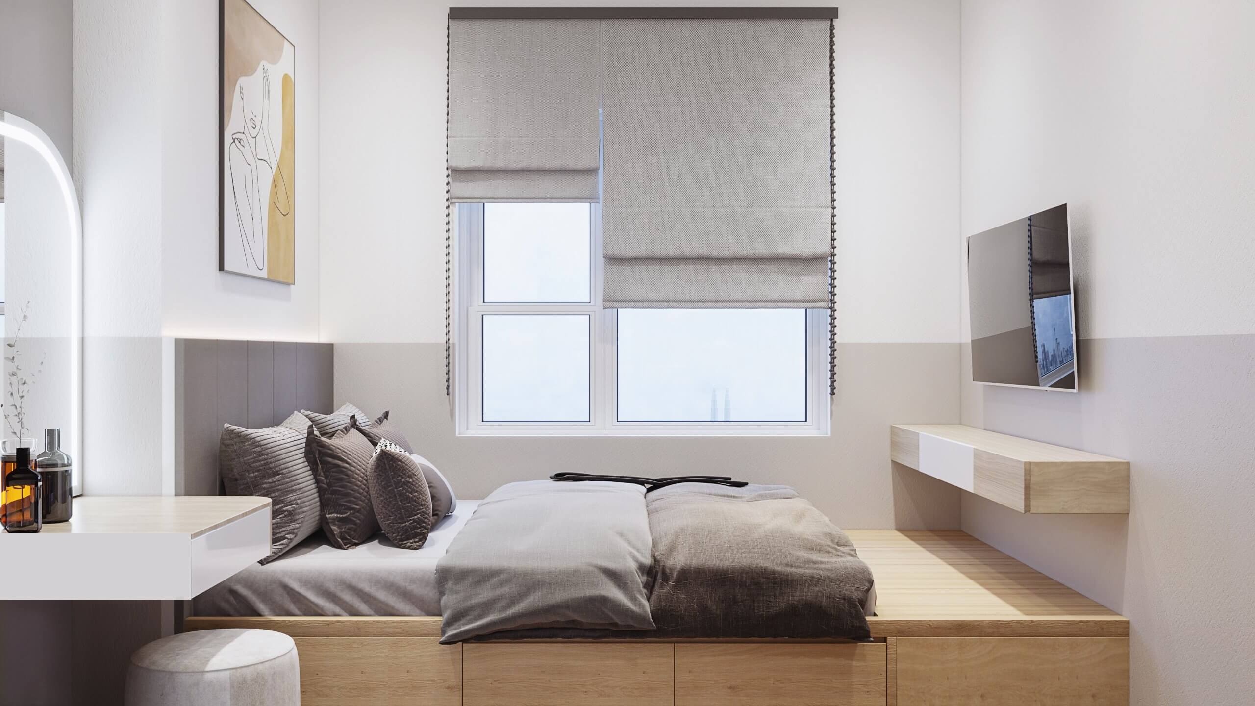 Không gian phòng ngủ