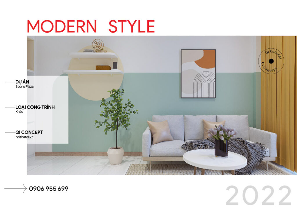 3 Mẫu Thiết Kế Nội Thất Bcons Plaza Cho Gia Đình Trẻ