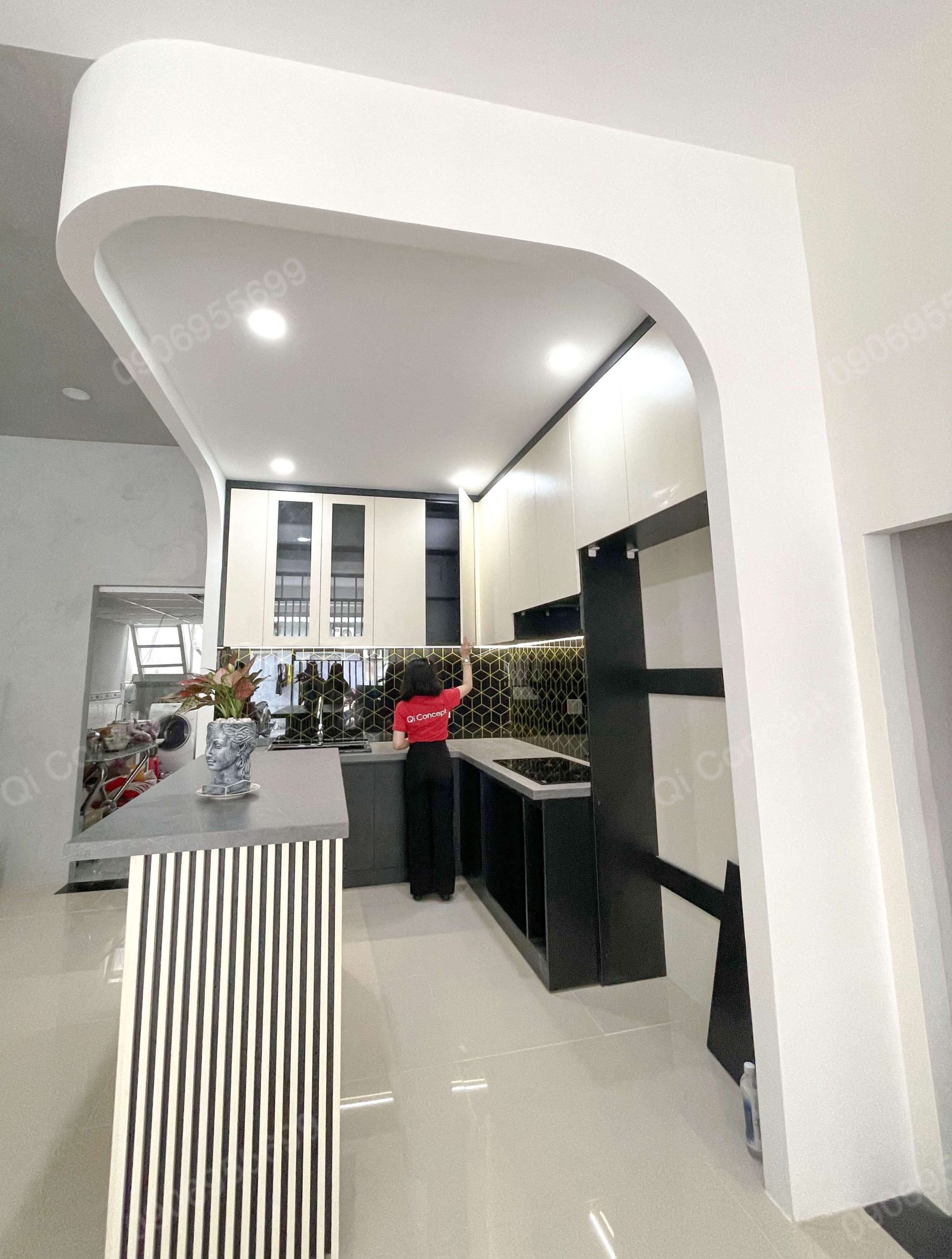 Chi tiết bề mặt vật liệu gỗ chống ẩm.