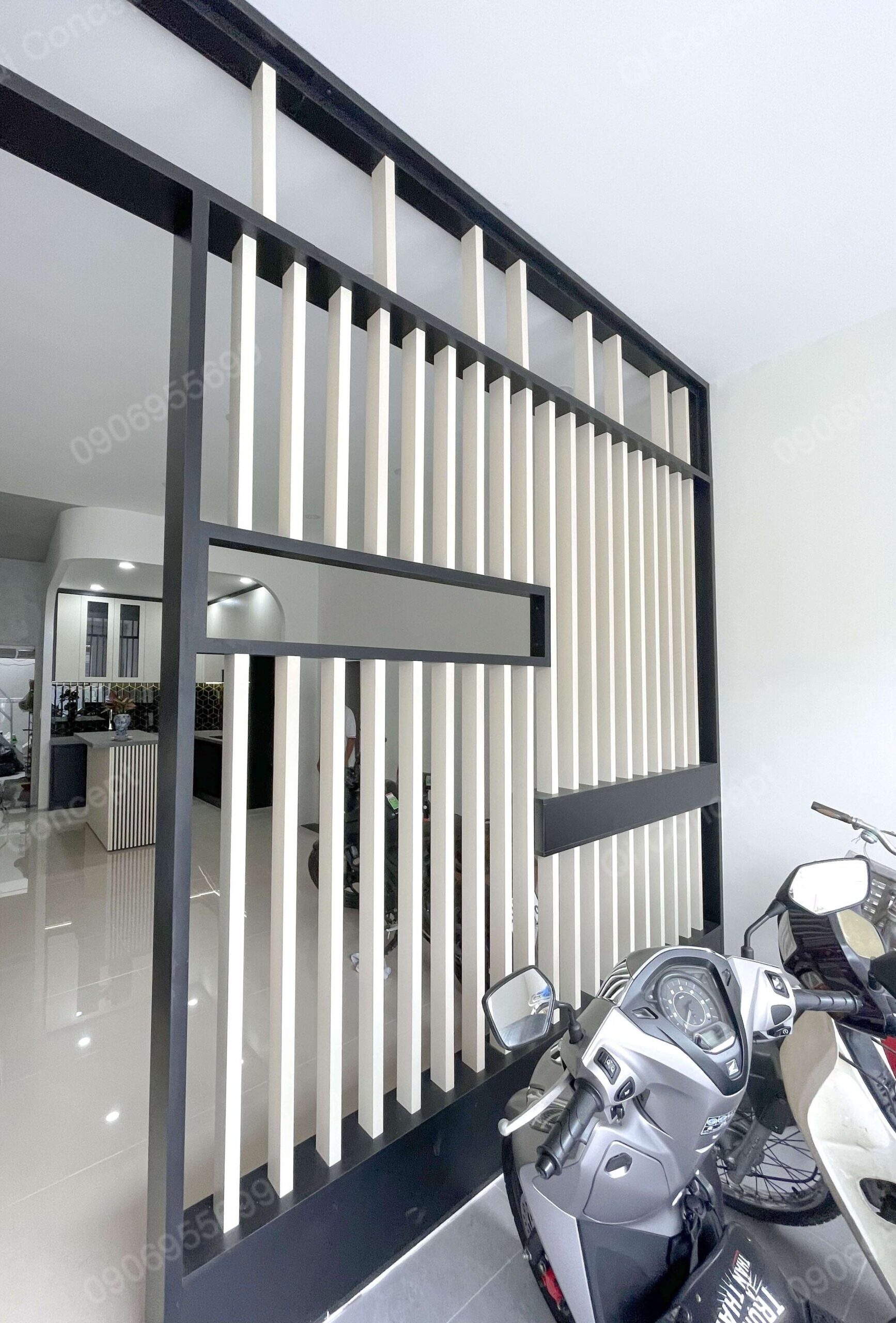 Thực tế không gian khách bếp sau khi cải tạo nội thất.