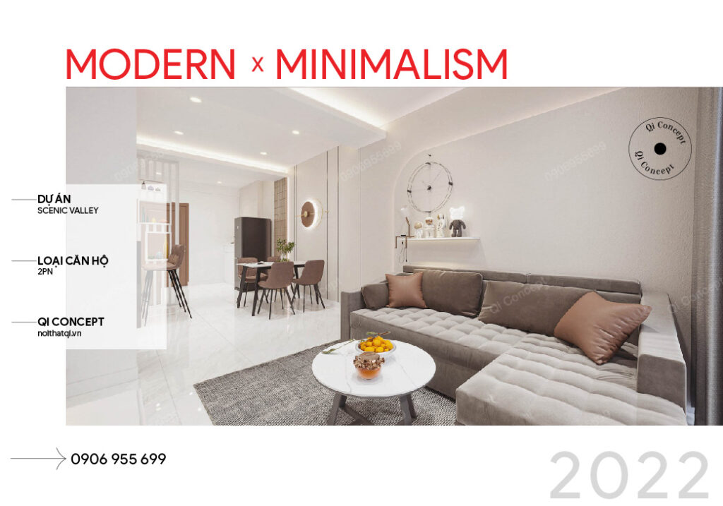 Khám Phá Mẫu Thiết Kế Nội Thất Căn Hộ Scenic Valley Quận 7