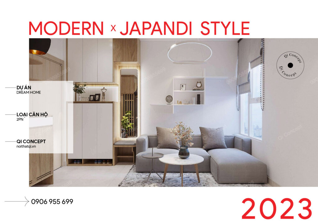 Mẫu Thiết Kế Nội Thất Căn Hộ Dream Home Phong Cách Nhật Bản Hiện Đại