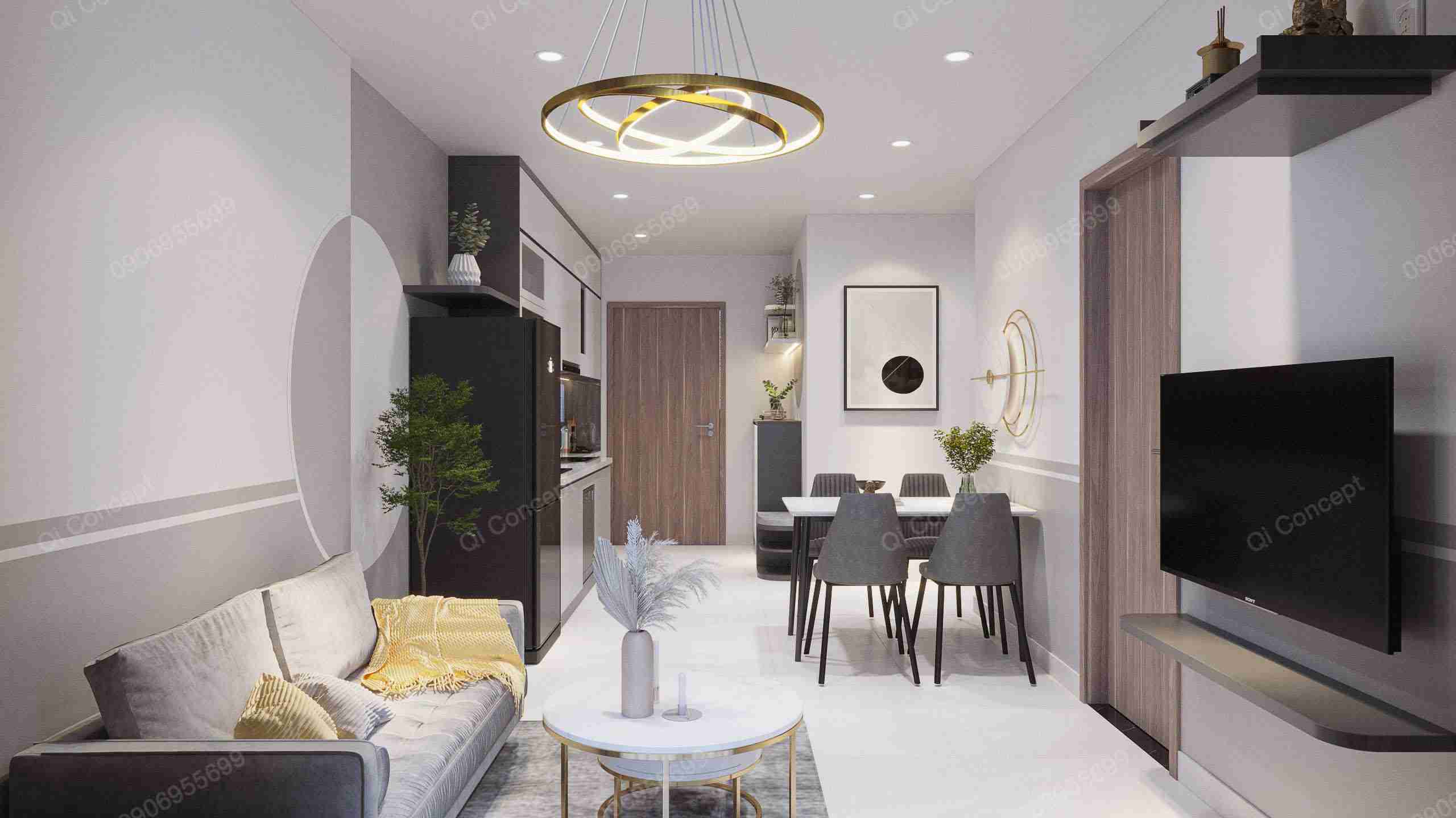 Mẫu Thiết Kế Nội Thất Căn Hộ Vinhomes Grand Park 2023