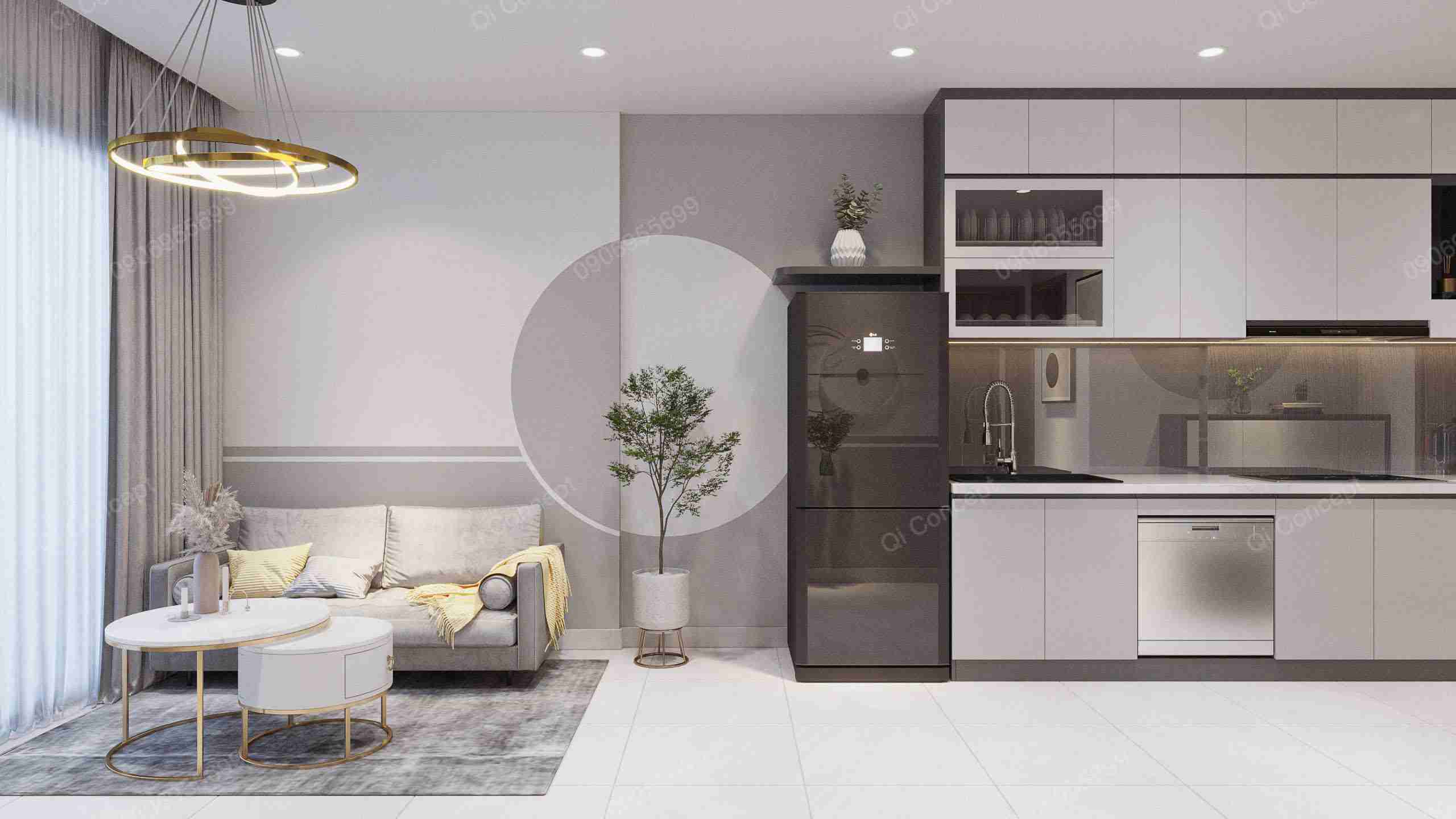 Mẫu Thiết Kế Nội Thất Căn Hộ Vinhomes Grand Park 2023