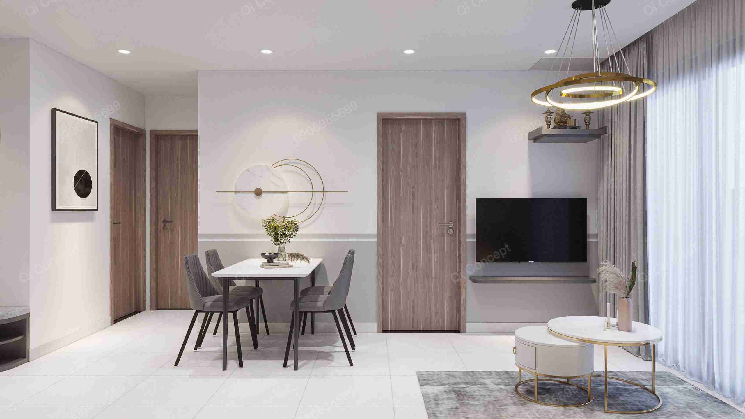 Mẫu Thiết Kế Nội Thất Căn Hộ Vinhomes Grand Park 2023