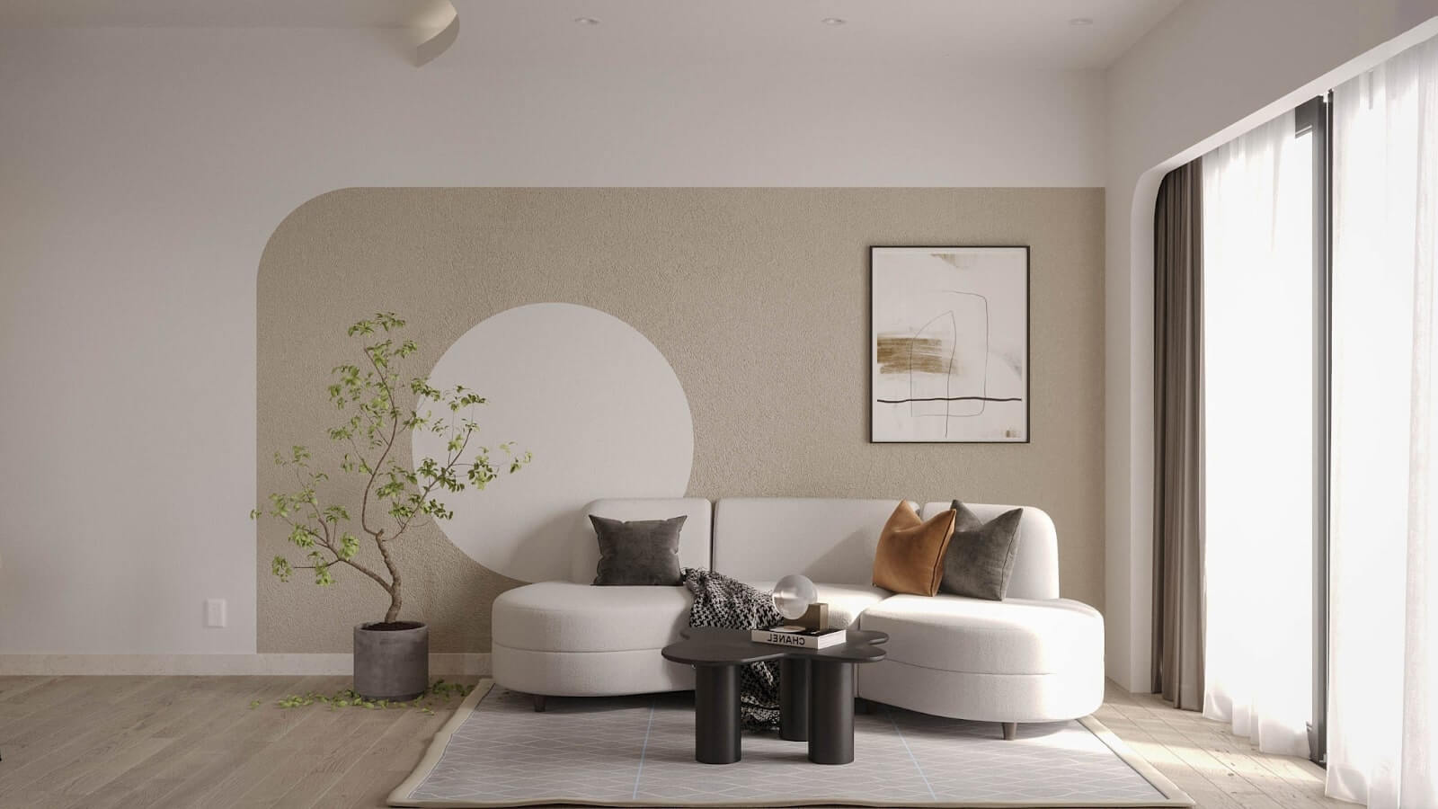 Mẫu thiết kế nội thất chung cư đẹp 60 – 65m2