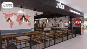 Joopii hiện tại có 8 cơ sở với không gian rộng rãi, thoáng đãng