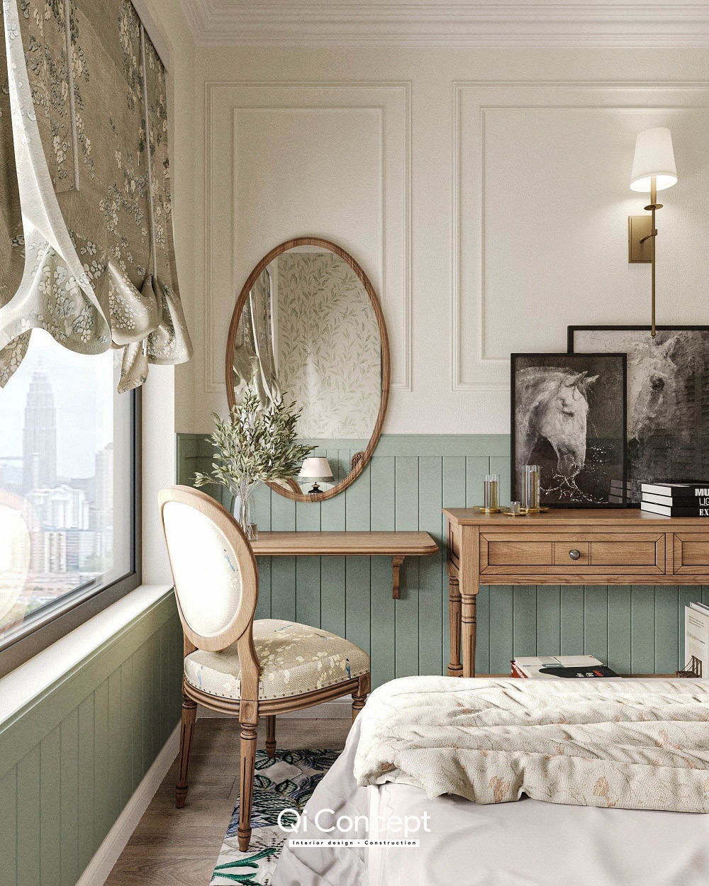 Góc bàn trang điểm dành riêng cho những cô gái