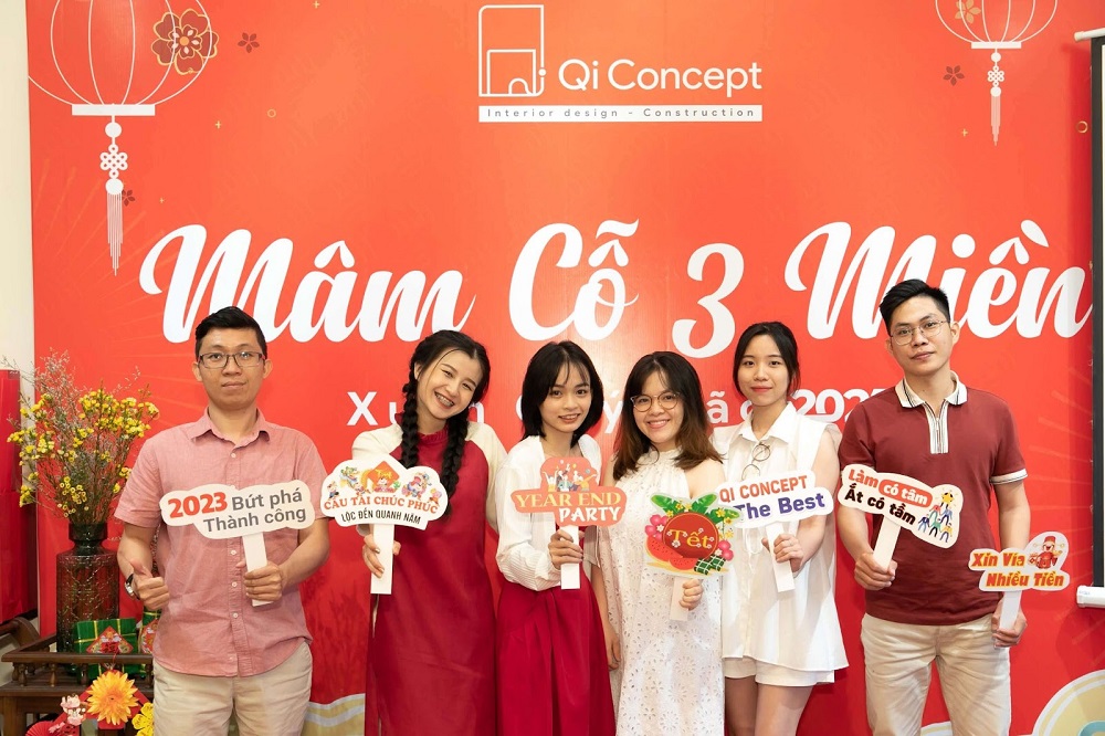 Team thiết kế 2D của Qi Concept