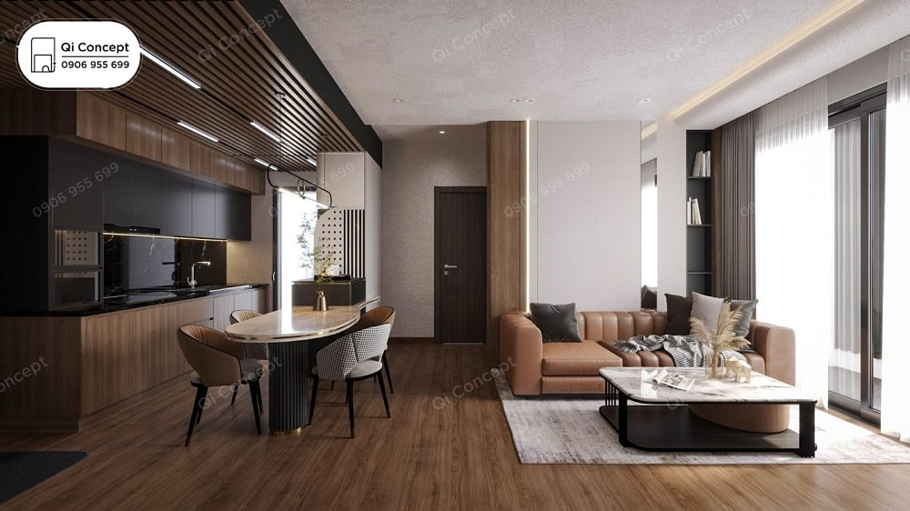 Qi Concept là đơn vị thiết kế thi công nội thất trọn gói uy tín, giá cả cạnh tranh