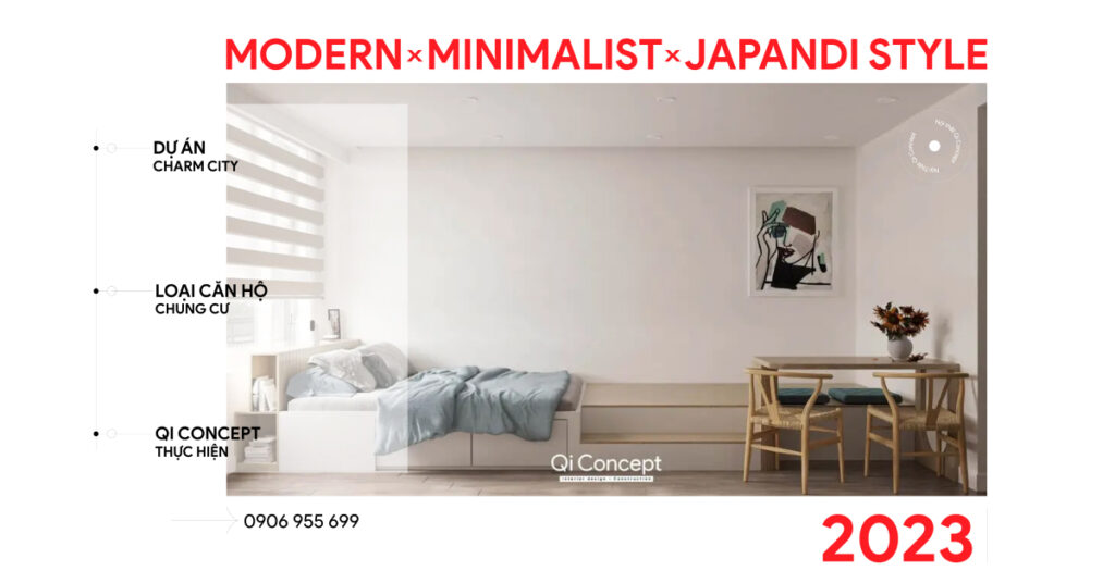 Mẫu thiết kế căn hộ Studio Charm Diamond