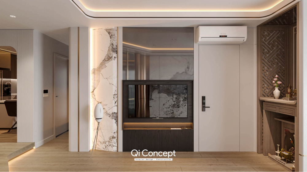 Khu vực TV sang trọng và đẳng cấp