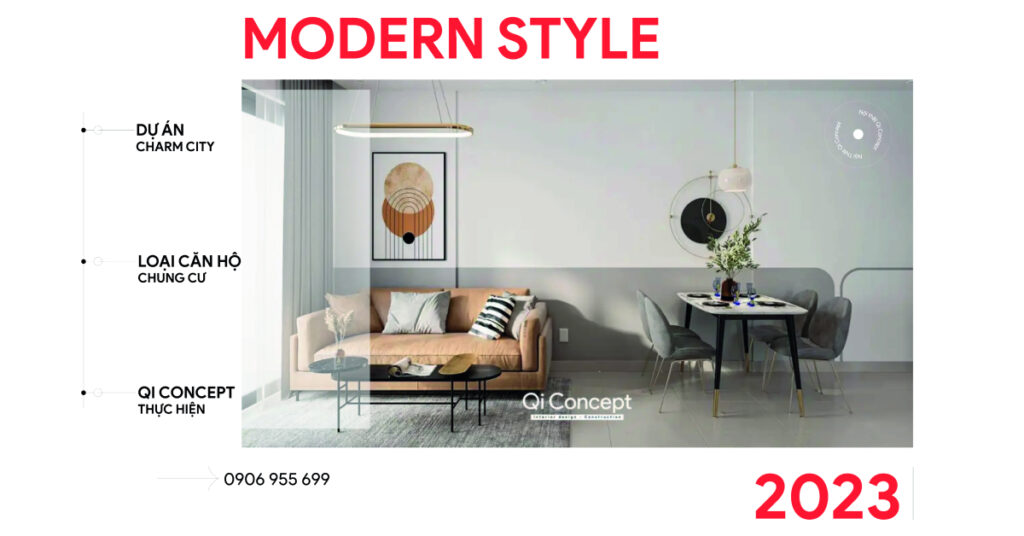 Thi công hoàn thiện nội thất căn hộ Charm Sapphire