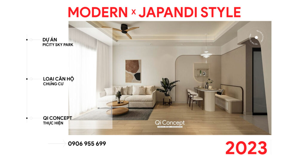 Thiết Kế Thi Công Nội Thất Căn Hộ Picity Sky Park