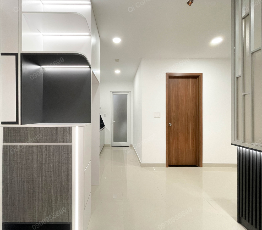 Thực tế nội thất bếp căn hộ The Antonia