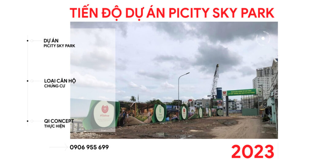Tiến Độ Căn Hộ Picity Sky Park