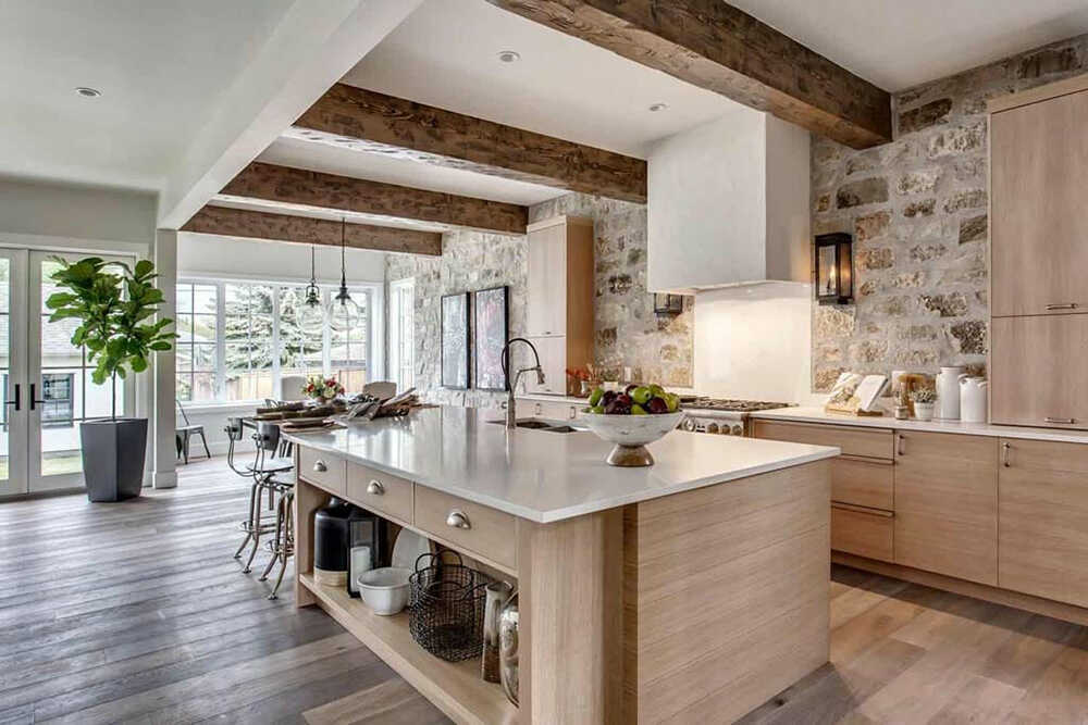 Khám phá phong cách đồng quê Farmhouse trong thiết kế nhà bếp.