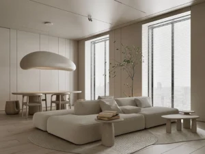 Phòng khách chung cư diện tích vừa (15-25m2)