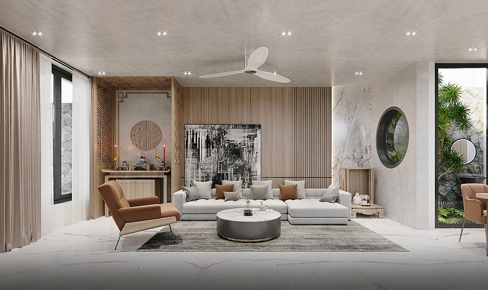 Sử dụng tủ thờ thay cho bàn thờ đứng