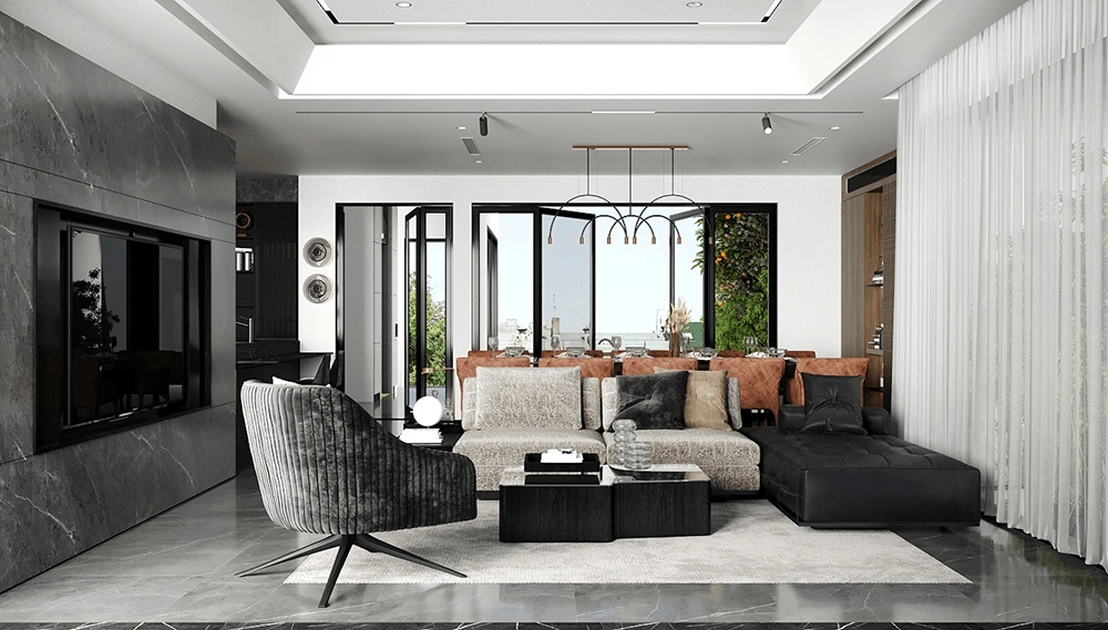 Đảm bảo sự đồng nhất giữa nội thất và ngoại thất