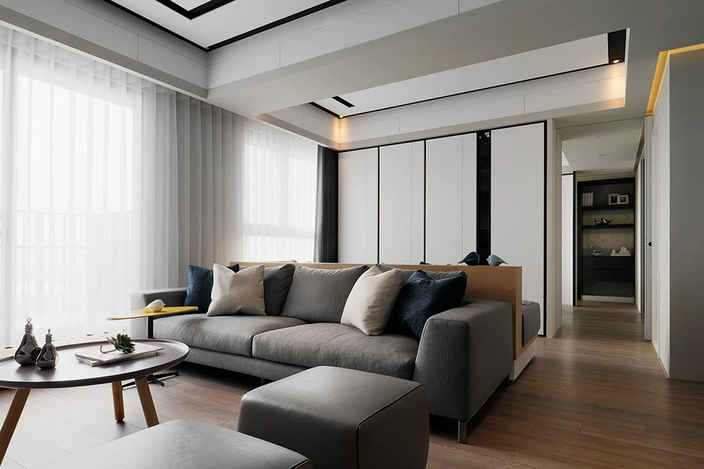 Mẫu căn hộ 4 phòng ngủ phong cách Hiện Đại