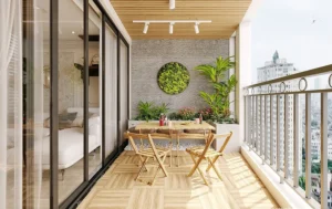 Đảm bảo ánh sáng và thông gió tự nhiên cho logia theo phong thủy