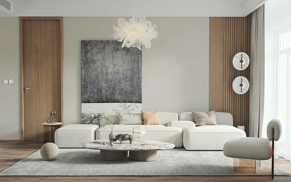 Thiết kế nội thất căn hộ 65m2 phong cách Hiện đại (Modern)