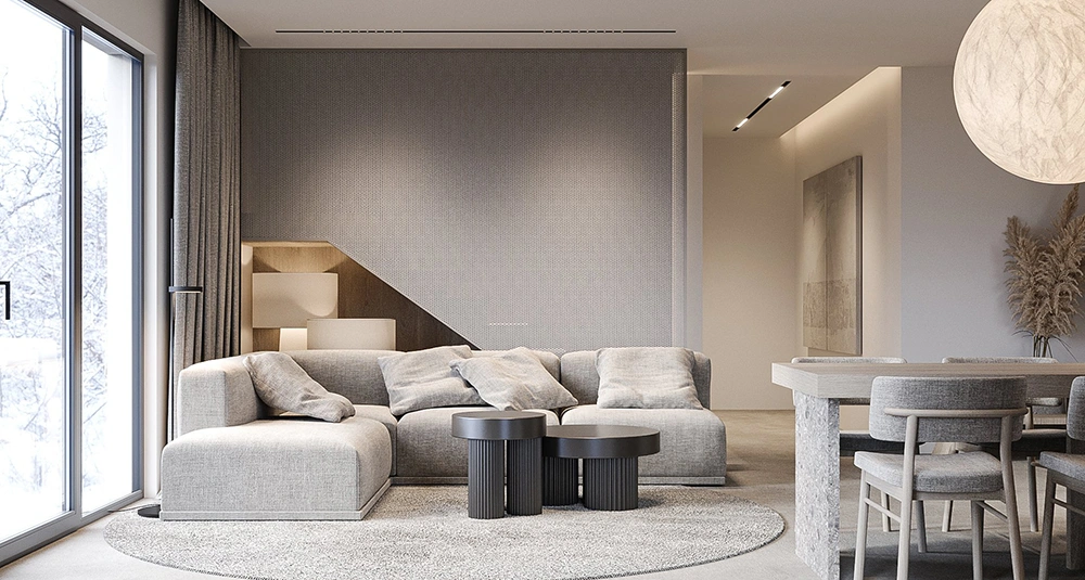 Thiết kế nội thất chung cư phong cách Tối giản