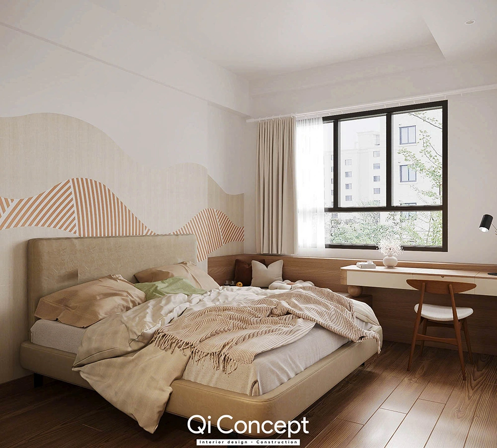 Thiết kế nội thất phòng ngủ master