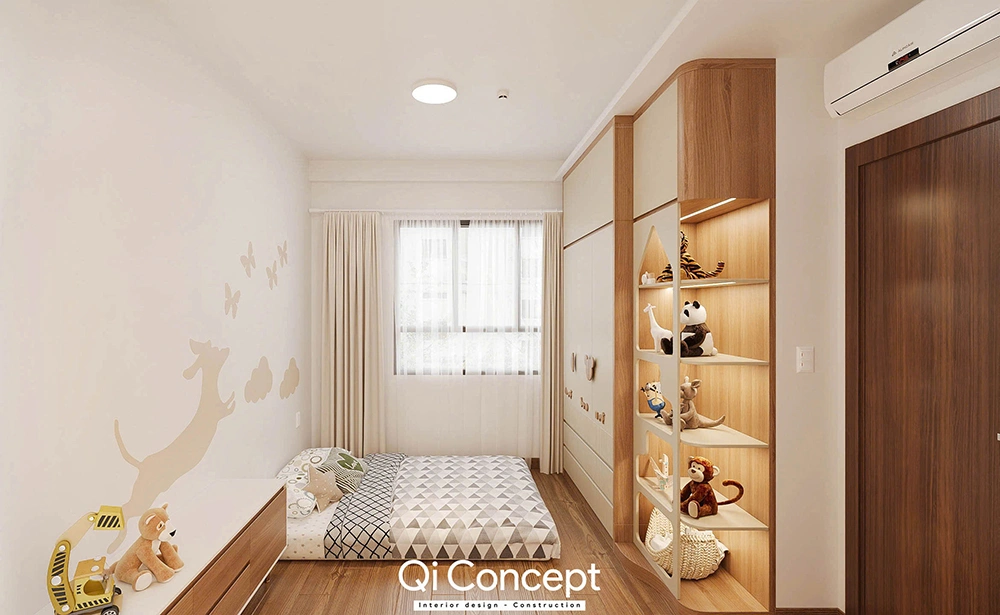 Thiết kế nội thất phòng ngủ phụ