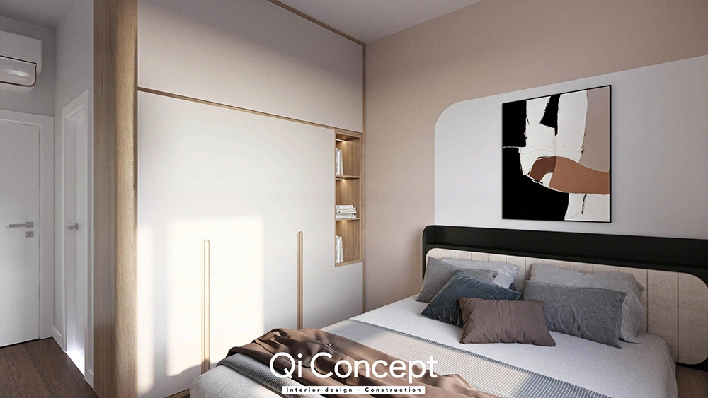 Thiết kế nội thất phòng ngủ phụ