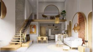 Nhà ống cấp 4 gác lửng 3 phòng ngủ: Mẫu đẹp, tối ưu chi phí 2025