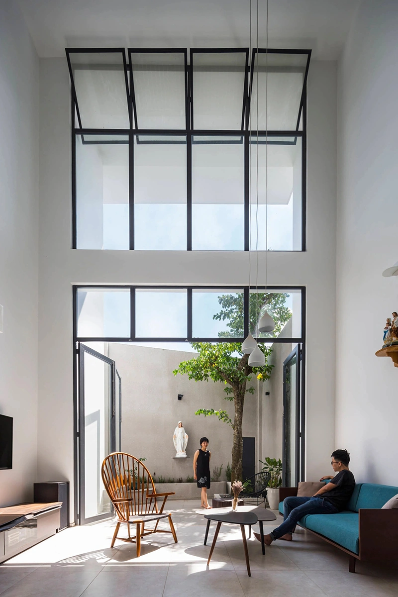 Tận dụng và điều chỉnh ánh sáng, thông gió