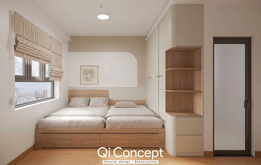 Thiết kế nội thất khu vực phòng ngủ