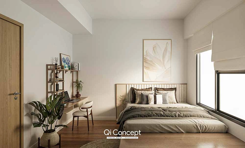 Thiết kế phòng ngủ căn hộ Lancaster Legacy