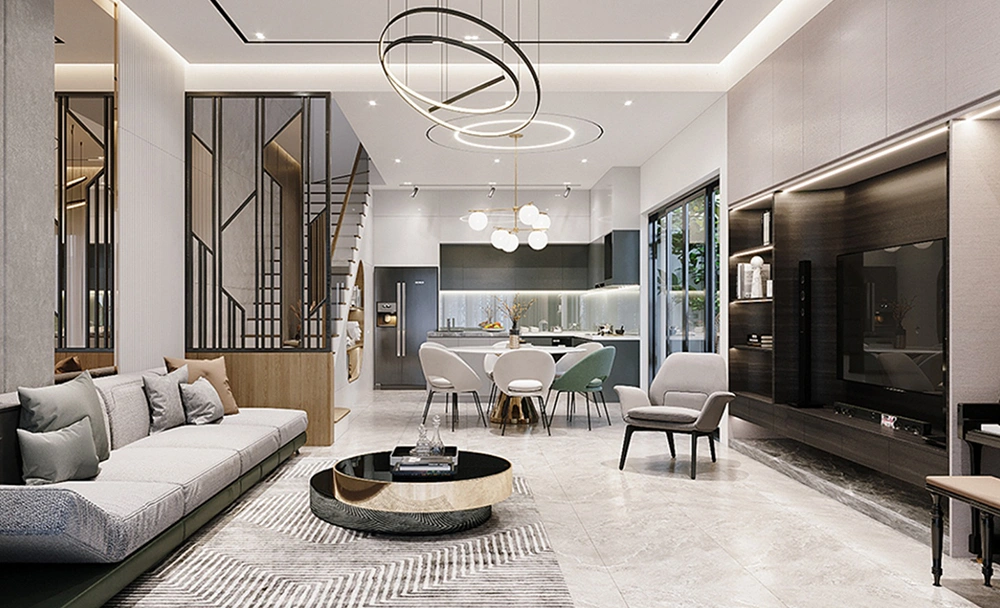 Phong cách nội thất nhà phố Hiện đại