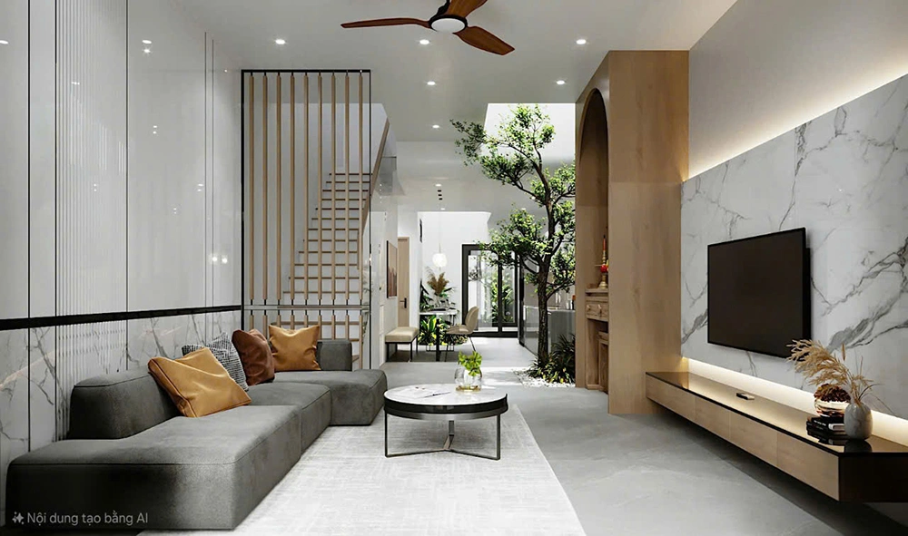Tận dụng tối đa ánh sáng tự nhiên và cây xanh