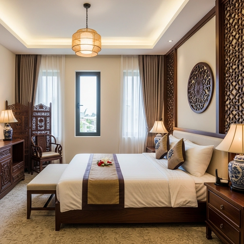 Phối hợp ánh sáng & vật dụng trang trí