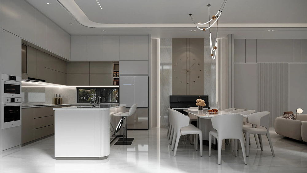 15+ Ý Tưởng Thiết Kế Phòng Bếp Biệt Thự Đẳng Cấp & Tối Ưu