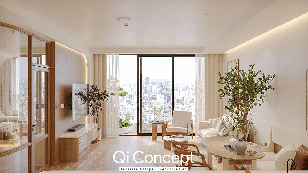 Không gian sống thay đổi sau khi được khảo sát hiện trạng công trình và thiết kế lại.