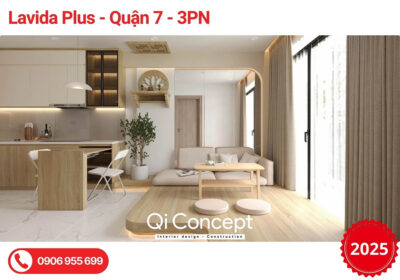 Mẫu Thiết Kế Nội Thất Lavida Plus 3 Phòng Ngủ Sang Trọng