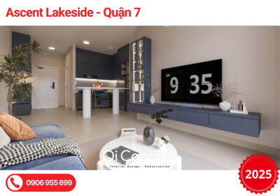 Mẫu Thiết Kế Nội Thất Căn Hộ Ascent Lakeside Sang Trọng 2025