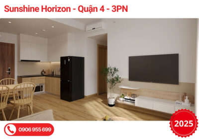 Mẫu Thiết Kế Nội Thất Sunshine Horizon 3 Phòng Ngủ Tối Giản