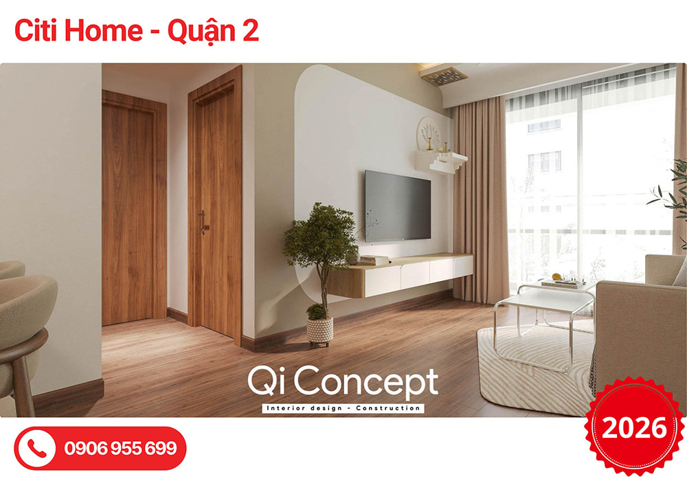 Mẫu Thiết Kế Nội Thất Chung Cư Citihome Kèm Báo Giá