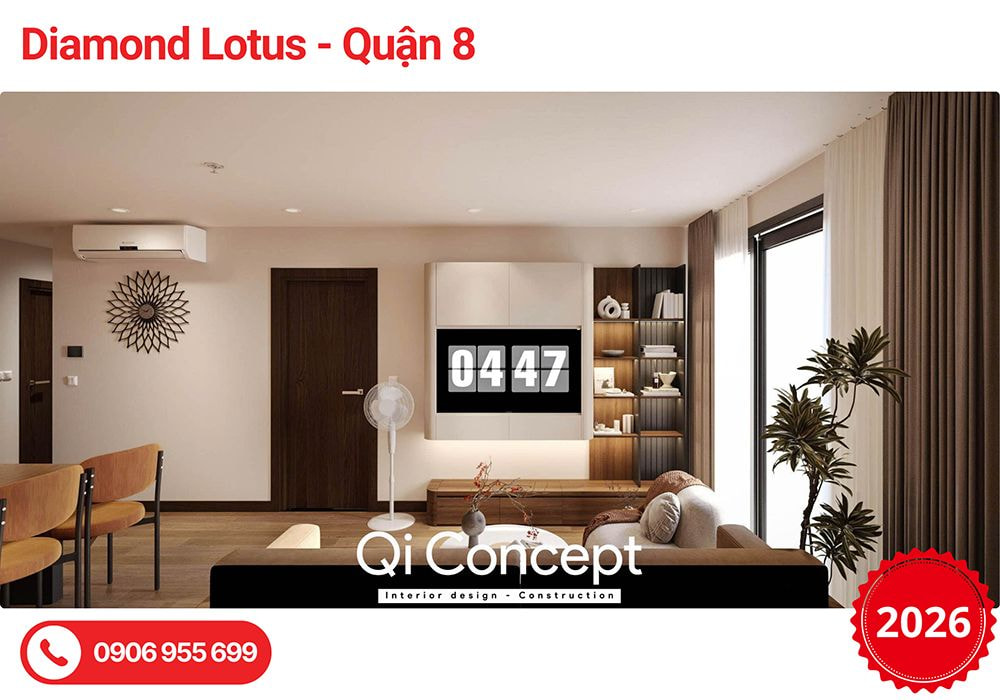 Tổng Hợp Mẫu Thiết Kế Chung Cư Diamond Lotus Sang Trọng