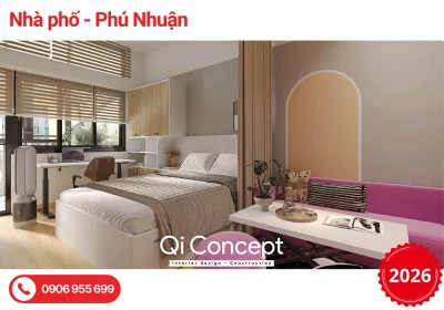 Thiết Kế Nội Thất Nhà Phố Phú Nhuận: Giải Pháp Tối Ưu Phòng Studio Đa Năng