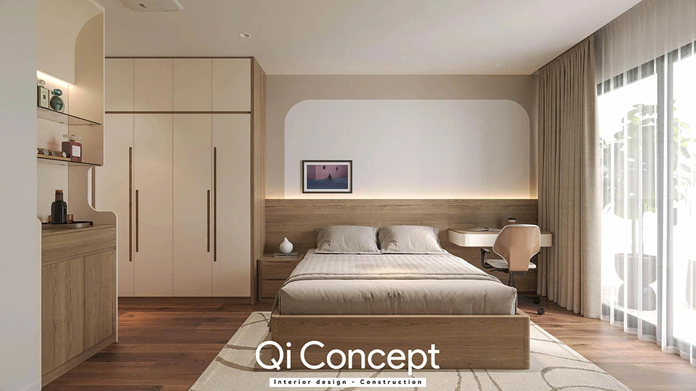 Toàn cảnh thiết kế phòng ngủ nhỏ không giường