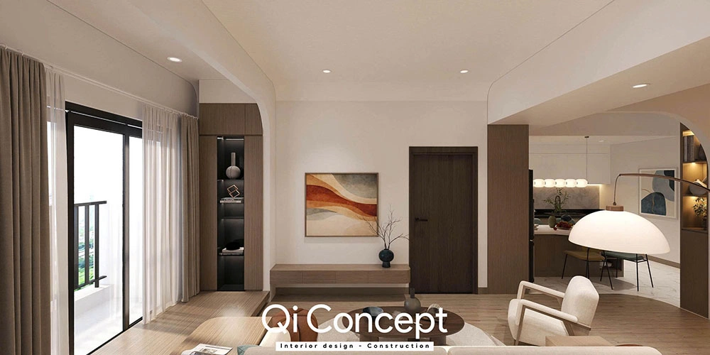 Mẫu thiết kế nội thất Habitat phòng khách thoáng đãng