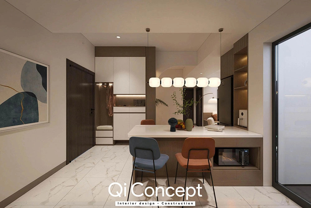 Nội thất phòng bếp trong dự án thiết kế nội thất Habitat